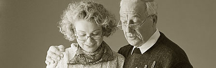 Angebote für ältere Suchtkranke (Bild:  ein Seniorenpaar)
